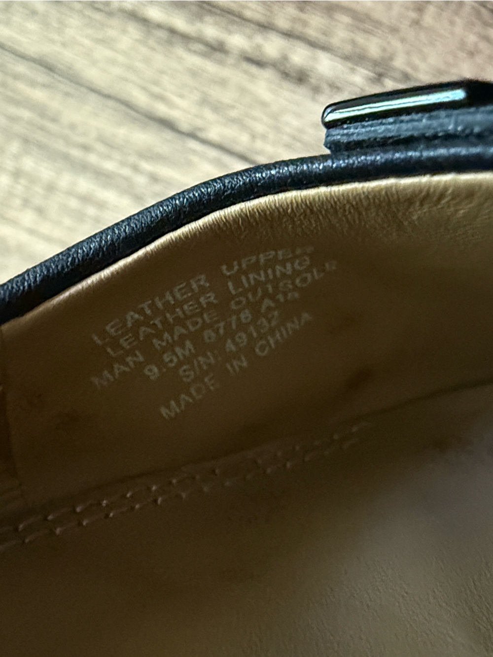 Tory Burch Black Leather Logo Flats - Picture 5 of 5